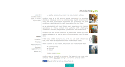 Desktop Screenshot of moderneyesaustin.com